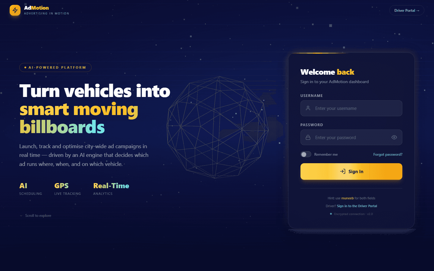 AdMotion screenshot