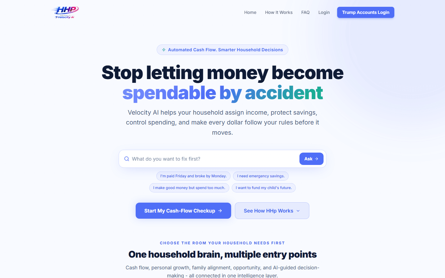 HouseholdProfits screenshot